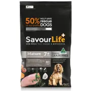 SavourLife Grain Free Mature 7+ Chicken Senior Dry Dog Food (10kg bag)