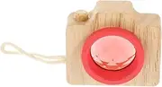 MOLUCKFU Funny Toys for Boys and Girls Miniature Camera Kaleidoscope Educational Toy for Boys Girls Colorful Wooden Kaleidoscope for Party Playthings