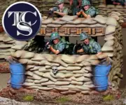 THE COLLECTORS SHOWCASE VIETNAM BUNKER CSBUNKER01 FREE US SHIPPING!