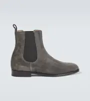 [Manolo Blahnik] Manolo Blahnik Delsa suede Chelsea boots AU 6 grey