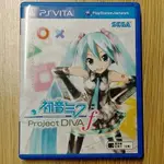 PSV 初音 未來 PROJECT DIVA F 日文版 PS VITA 遊戲