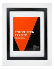 [Vue] Black Photo Frame 25x33/20x25cm