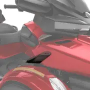 Can-Am 219401088 Adjustable Side Wind Deflectors for Spyder RT