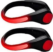 LED Shoe Clip Lights - Shoe Clip Lights for Running | LED Shoe Clip Lights Rechargeable, Clip LED Light Running, Safety Light for Walking at Night, Shoe Lights for Runners, Safety Clip Lights
