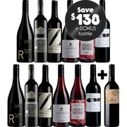 Greatest Sips Vol.1 Red Dozen plus Bonus Bottle, Australia multi-regional Mixed Red Wine Case, Wine Selectors