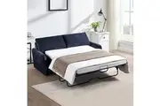 Harper Multifunctional 3 Seater Sofa Bed | Fabric Upholstery | Wooden Structure