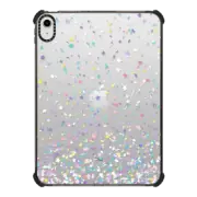 iPad 10.9-inch (10th gen) iPad Impact Case Pastel Confetti Star Rain Transparent