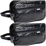 2 Carteras Para Hombre Billetera en Piel de Cuero Monedero Bolso Bolsas de Mano