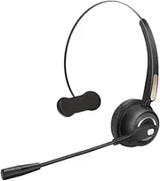 Fahgaer Wireless Headset Noise Cancelling Bluetooth Headphones with Mic Gaming Headset, Best Call Center Headset with Microphone