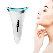 Home Face And Neck Massage Tool Face Massager Three Mode Heating Mode Skin Care Facial Device Portable Beauty Instrument