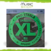 D'addario XL Pro Steels 8-38 Extra Super Light Electric Guitar Strings - EPS530