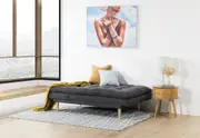 BAILEY Fabric Click Clack Sofa Bed