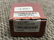 M4-0.70 x 20mm Zinc Cr+3 Phillips Pan Head Machine Screws, DIN 7985A (QTY: 450)