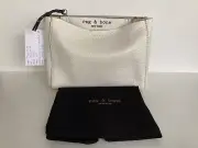 Rag & Bone Passenger Crossbody Patent Antique White Bag Factory Sample - NWT