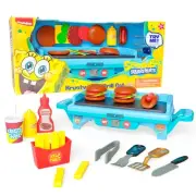 Spongebob Squarepants Kids Grill Playset - Toy Kitchen Sets with Cooking Toys...