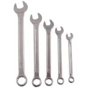 SPANNER SET METRIC 5PC RING OPEN TOOL NUT BOLT BIKE CAR 4WD UTE BICYCLE HOME DIY