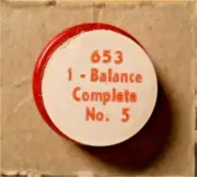 Elgin 653 - Part #5 - Balance Complete - Factory Watch Replacement / Repair Part