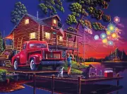 Geno Peoples - Classic Summer Night - 1000 Piece Jigsaw Puzzle-Buffalo Games