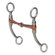 Professionals Choice Bob Avila Copper Snaffle Mouth Bit