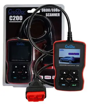 【最新版】OBD2 汽車診斷器 汽車診斷儀 故障碼偵測 故障燈 汽車電腦診斷儀 故障碼 C200 Q296