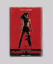 GRINDHOUSE PLANET TERROR (2007) / CHERRY - 2" x 3" MOVIE POSTER MAGNETS (horror