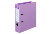 Colour Hide A4 Lever Arch PE Folder Binder Office File Paper Organiser Purple