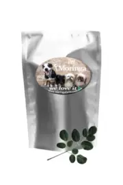 100% Moringa Oleifera Powder For Healthier Happier Dogs and Cats