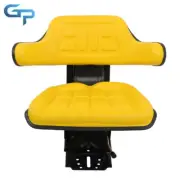 Tractor Suspension Seat Yellow Fits For John Deere 2030 2140 2150 2155 2240 2255