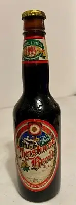 Limited Edition 1995 Special Christmas Brew Beer Anheuser Busch 12oz Bottle