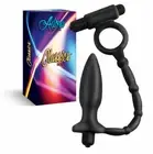 NEW 10sp T-Bar Prostate Massager Vibrating Cock Ring Butt Plug FAST POST Sex Toy