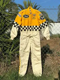 在飛比找Yahoo!奇摩拍賣優惠-美國 美產 賽車服 Indy 500 防火賽車服 連身服 機