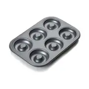 2x Daily Bake Doughnut Pan Non Stick 6 Cup Dough Nut Baking Mould Mold Tray Pan