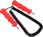 ibasenice Ice Fishing Assistive Device Ice Breaking Tools Tool Heavy Duty Picks Ice Cube Grinding Tool Ice Breaking Equipment Ice Fishing Lures Snow Removal Scraper Orange