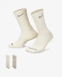 在飛比找Nike官方商店優惠-Nike Everyday Plus 緩震中筒襪 (2 雙)