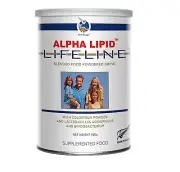 New Alpha Lipid Lifeline Blended Milk Colostrum Powder 450g Supplemented Shake