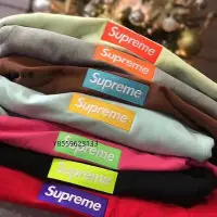 在飛比找Yahoo奇摩拍賣-7-11運費0元優惠優惠-17糖果色 Supreme Box Logo Hoodie 