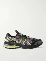 [Asics] Asics - Us4-s Gel Terrain Rubber-trimmed Mesh Sneakers - Black - UK 4 UK 4 Black