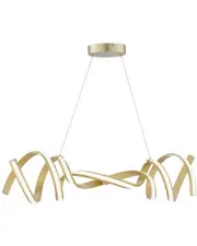 Finesse Decor Munich LED Horizontal Chandelier