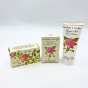 Lot Of 3 Crabtree & Evelyn Rosewater Soaps and Lotion