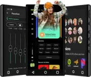 80GB MP3 Player with Bluetooth and WiFi 4.3" 1080P Full Touch Screen MP4 Player
