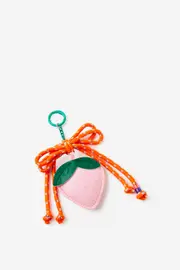 [Cotton On Kids] Cotton On Kids - Brooklyn Bag Charm - Carrot/strawberry SOLID CARROT/STRAWBERRY