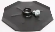 7849 Equalizer Systems Leveling Jack Foot Pad 10" x 10" with Bolt (for: Chevrolet)