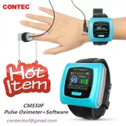 CMS50F 24Hours Pulse Oximeter SPO2 Recorder Sleep Study Monitor+Software CE&FDA