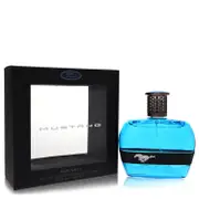 Ford Mustang Blue by Estee Lauder Eau De Toilette Spray 3.4 oz for Men