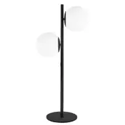 Dainolite FOL-222T Folgar 2 Light 22" Tall Buffet Table Lamp - Black