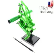 Fit KAWASAKI NINJA 300/250 2013-2016 15 Rearset Footrest Footpeg Footpegs Pedal
