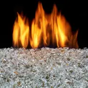 Duluth Forge Vented Gas Fire Glass Burner Kit,18in. 55K BTU,Match Light,FGB18-1