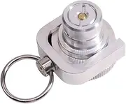 Gyorwst CO2 Quick Adapter Aluminum CO2 Quick Adapter CO2 Quick Adapter No Need to Cut Fit for Soda Water Bubbler Duo Terra Art, Soda Maker Valve Refill Accessories TR21-4
