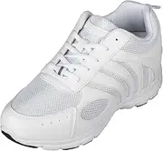 [CALTO] Men's Pleather-and-Mesh 3.2 Inches Sneakers