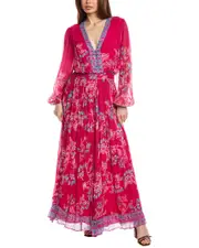 Hemant & Nandita Chiffon Maxi Dress